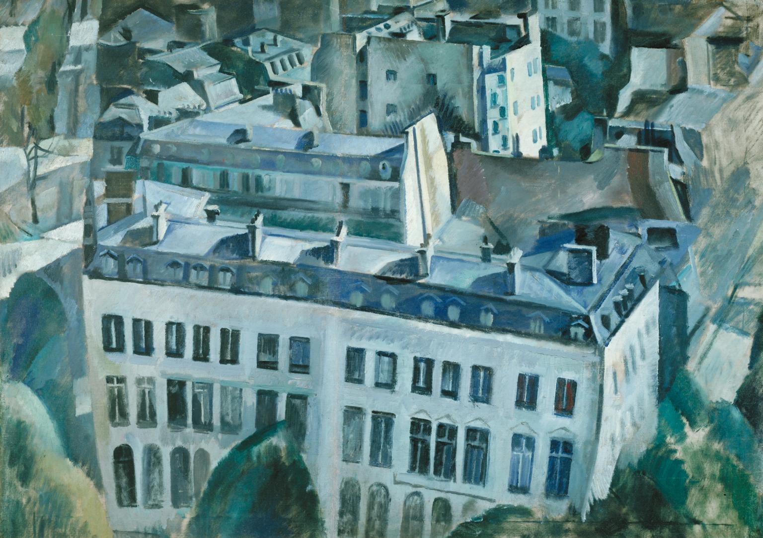 Study for the city (1909-10) by Robert Delaunay